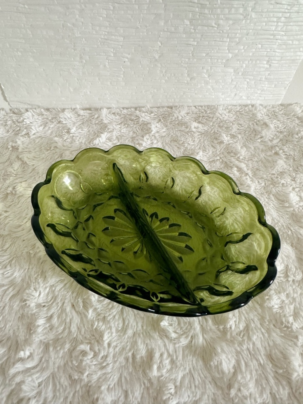 Vintage Indiana Divided Dish